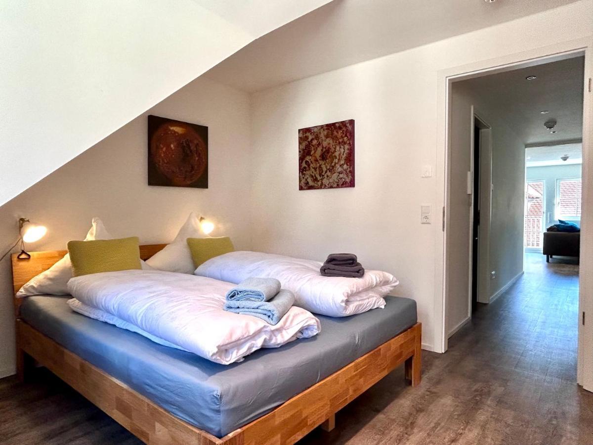 Ferienwohnung Fumi - Maisonette Im Sanierten Altbau Mit Grosser Dachterrasse Und Blick Ueber Die Insel Lindau  Exterior foto