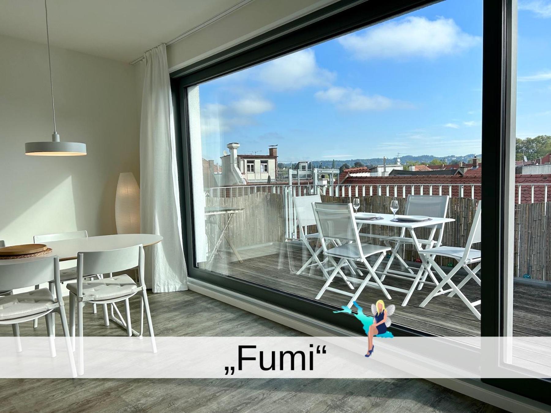 Ferienwohnung Fumi - Maisonette Im Sanierten Altbau Mit Grosser Dachterrasse Und Blick Ueber Die Insel Lindau  Exterior foto
