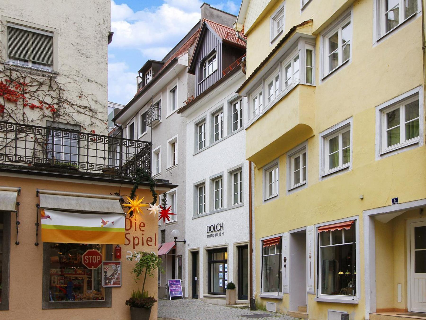 Ferienwohnung Fumi - Maisonette Im Sanierten Altbau Mit Grosser Dachterrasse Und Blick Ueber Die Insel Lindau  Exterior foto